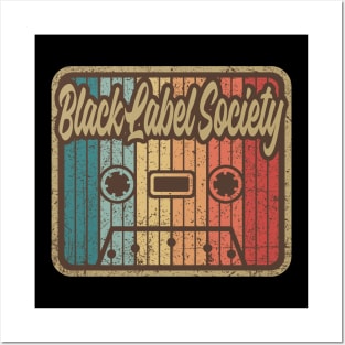 Black Label Society Vintage Cassette Posters and Art